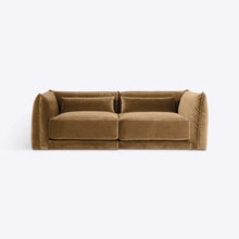 Load image into Gallery viewer, Camel Milano Sectional Sofa