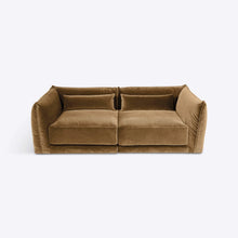 Load image into Gallery viewer, Camel Milano Sectional Sofa
