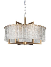 Load image into Gallery viewer, Ariana 6 Light Brushed Bronze Pendant
