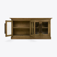 Load image into Gallery viewer, Brodie Four Door Oak Sideboard
