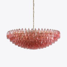 Load image into Gallery viewer, Pink Sorrento Chandelier
