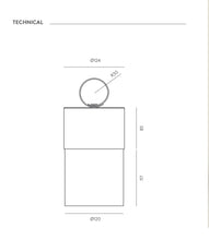 Load image into Gallery viewer, BORA portable rechargeable table lamp
