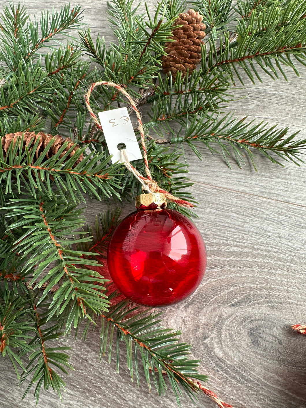 Christmas baubles