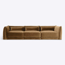 Load image into Gallery viewer, Camel Milano Sectional Sofa
