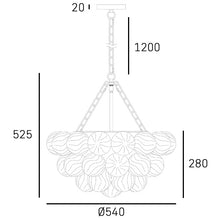 Load image into Gallery viewer, Glenda pendant small
