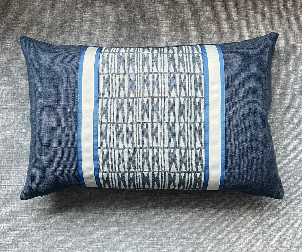Blue Cushion Cover