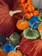 Load image into Gallery viewer, Handmade Velvet Pumpkins
