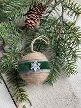 Load image into Gallery viewer, Jute Snowflake Bauble
